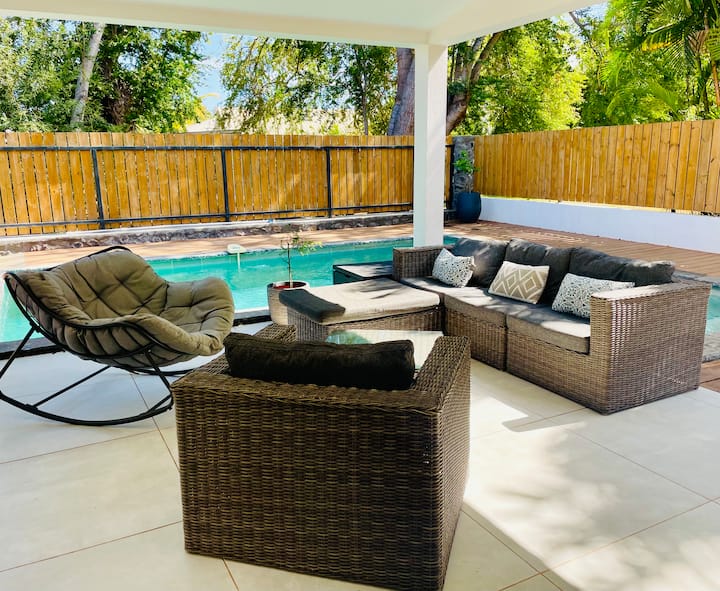 Terrasse couverte
